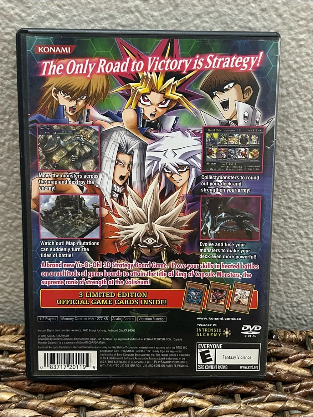 Yu-Gi-Oh! Capsule Monster Coliseum - Sony PlayStation 2 Game Complete